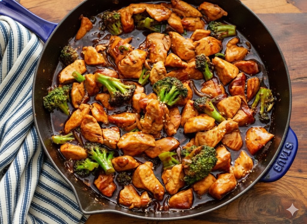 Chicken & broccoli stir-fry
